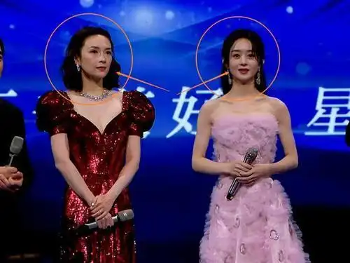 同样因演少女被嘲当章子怡赵丽颖同框相差八岁的状态过于惹眼