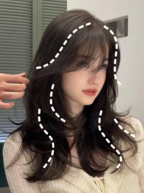 01方圆脸梦中情头!高层次 八字刘海嘎嘎乱鲨