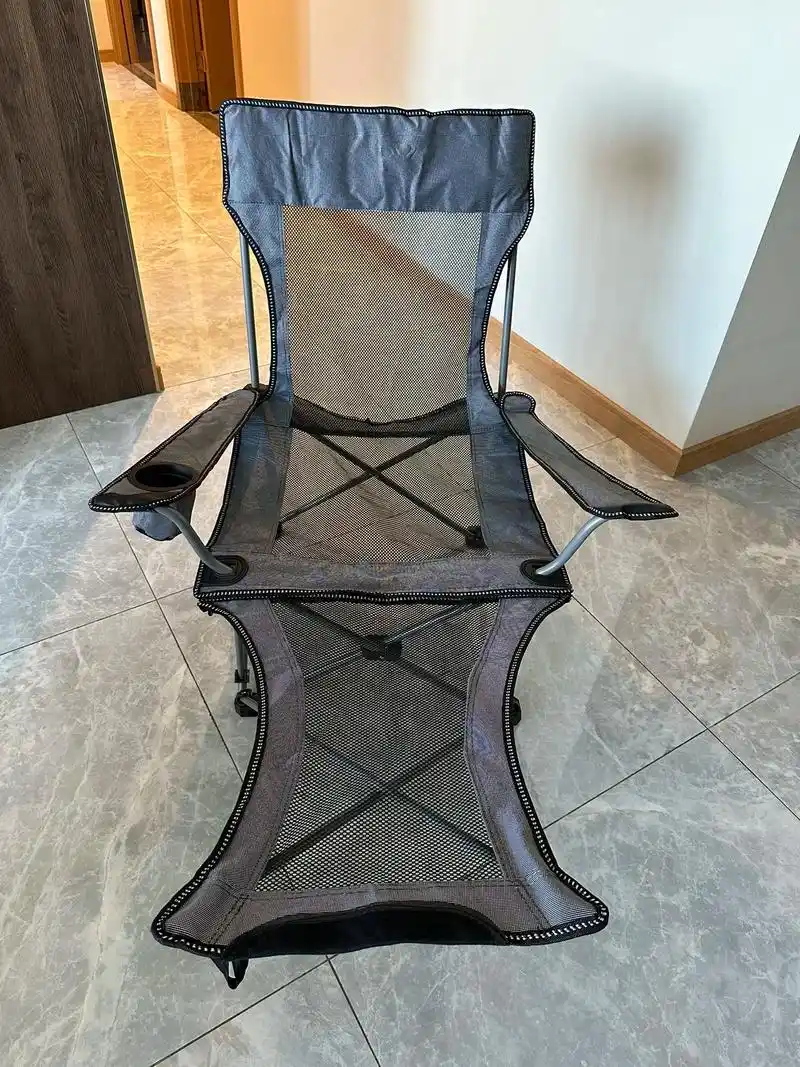 沈阳露营折叠椅 户外钓鱼躺椅.600d双层牛津布 碳钢 户外 - 抖音