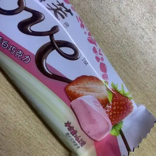 德芙dove草莓白巧克力42g袋装休闲零食