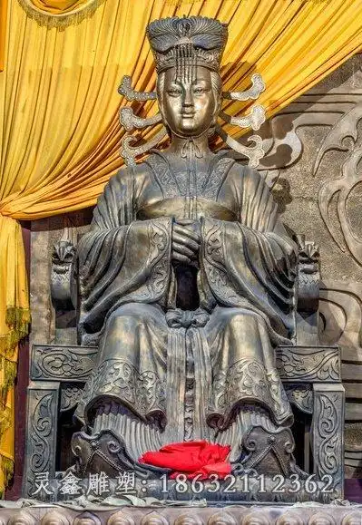 武则天唐朝人物铜雕