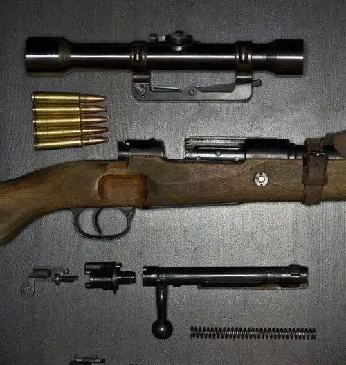 使用98k狙击枪的德军最强狙击手