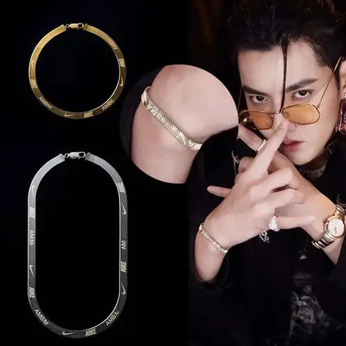 ambush联名项链手链ins抖音同款吴亦凡手链同款男女项链