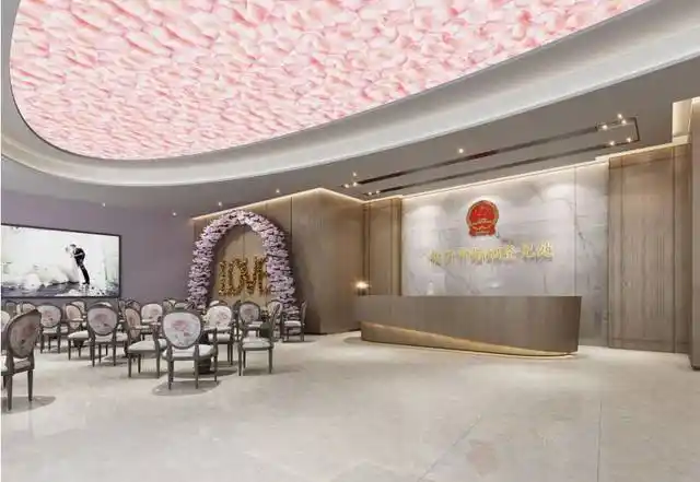 兰山婚姻登记处搬新家了,一大波效果图流出,太高大上了!