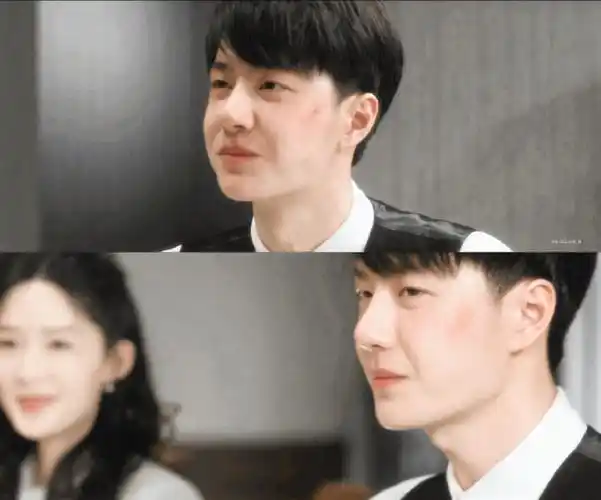 王一博*魏若来#王一博追风者#  又爱喝酒又爱脸红的小哭包来来05