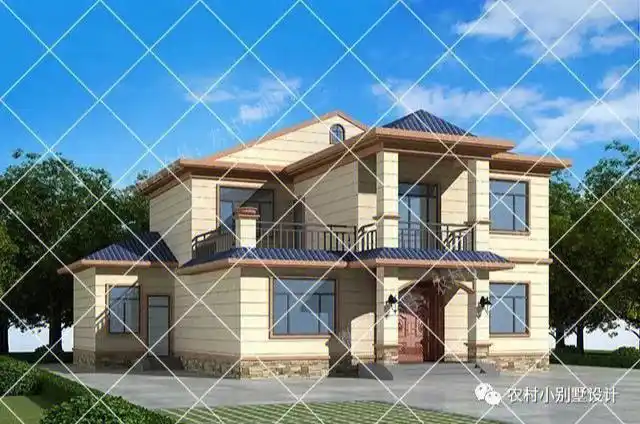 今天这9款农村别墅设计,风格各异,不同的风格满足大部份农村家庭建房