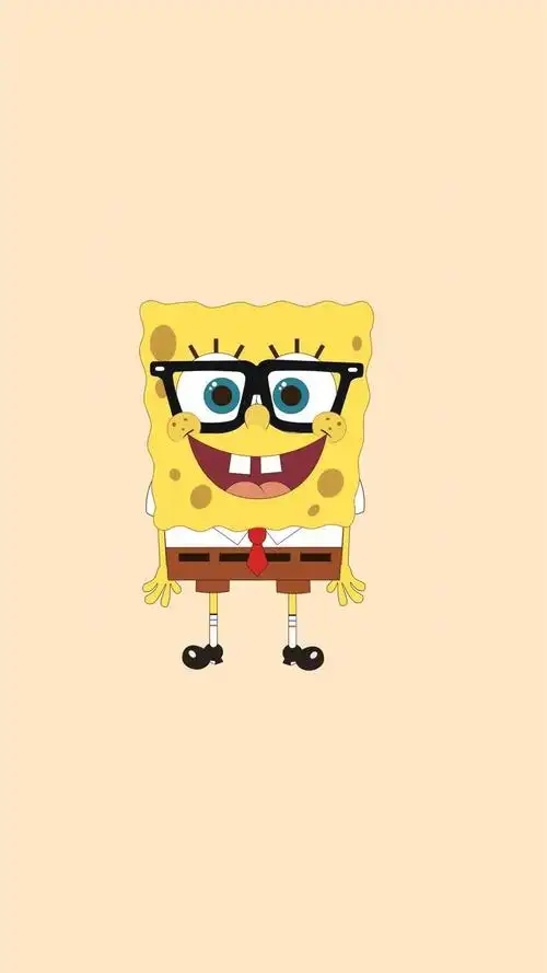 海绵宝宝可爱卡通唯美