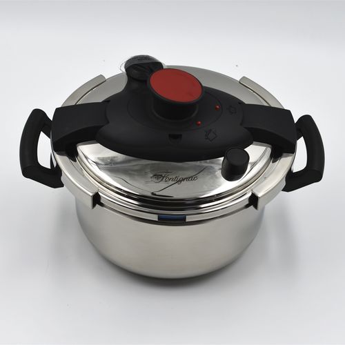 双立人旗下芳庭24cm 6l压力锅 高压锅 不锈钢高压锅 有售后配件