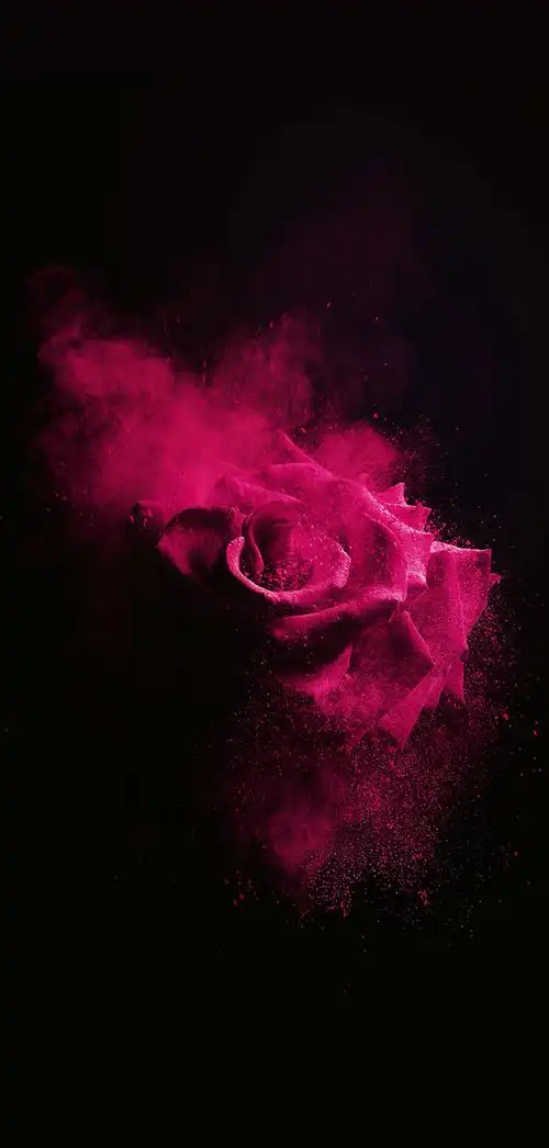 简约黑色全面屏壁纸