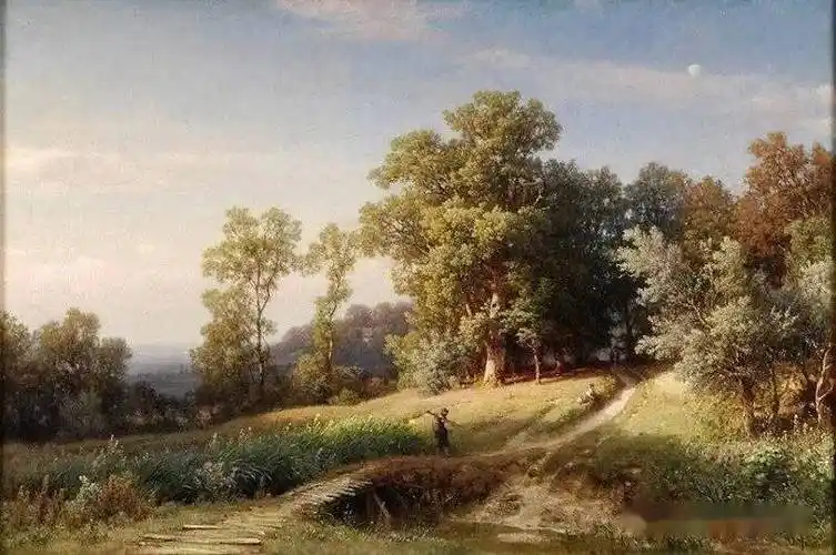 欣赏欧洲古典风景油画