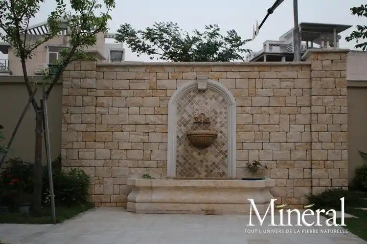 花园景墙 勃艮第墙石