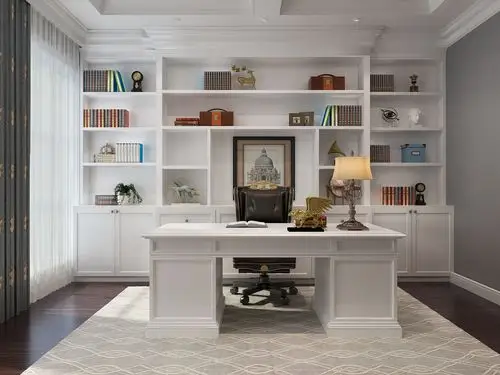 书房家具 欧式书柜样式