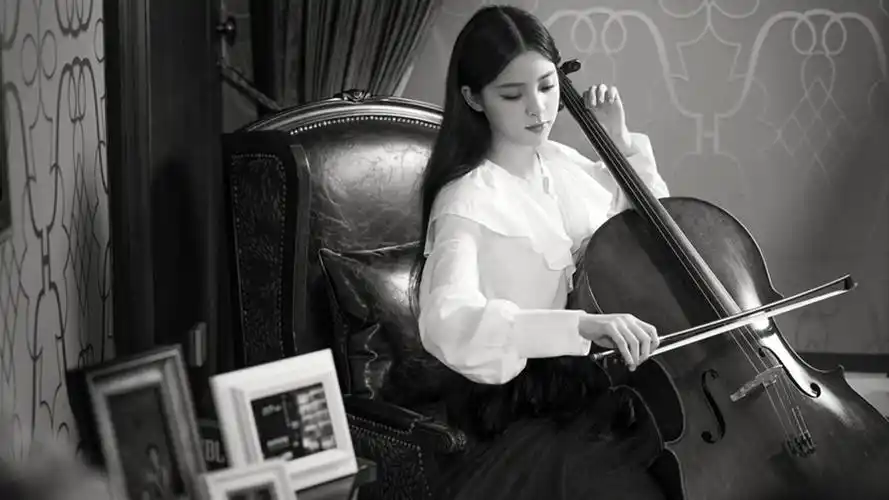 欧阳娜娜文艺复古风写真桌面壁纸