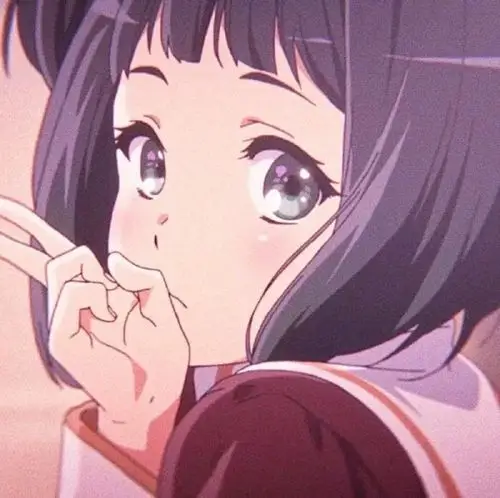 漫头 侧脸小女孩