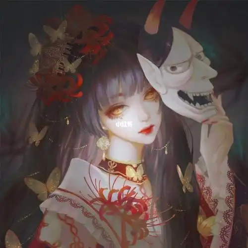 比较有仙气的动漫头像古装女彼岸花