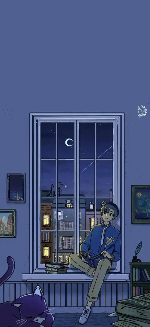 超赞的男生插画壁纸