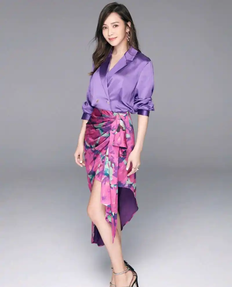 明星写真美图|侯佩岑