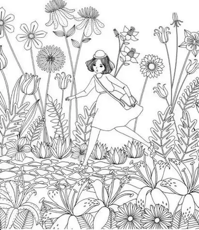 进入梦境简笔画