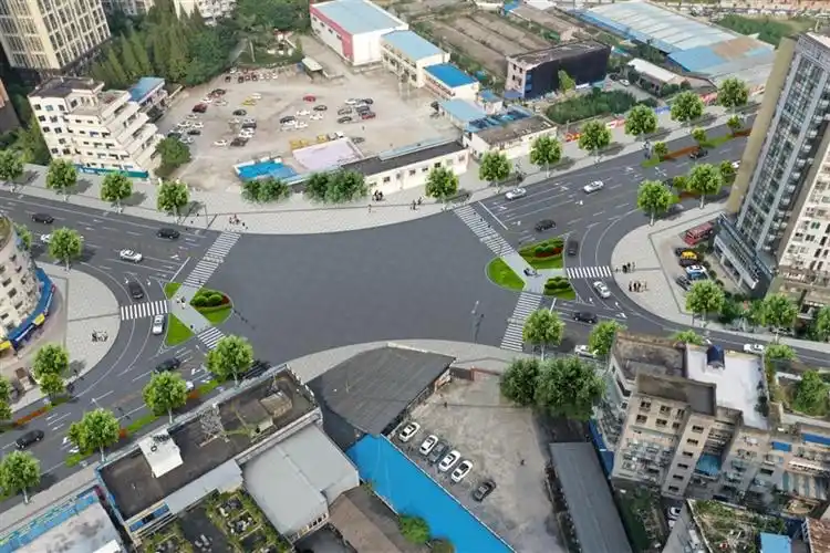 白燕路-龙游路交叉路口效果图