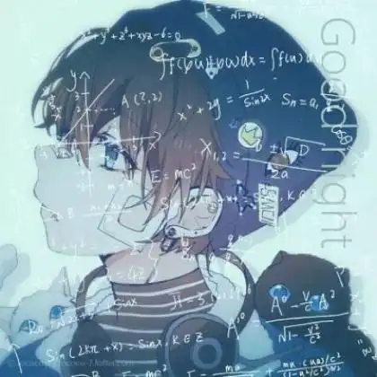 2020很经典的公式动漫情侣头像一男一女全部是数字公式