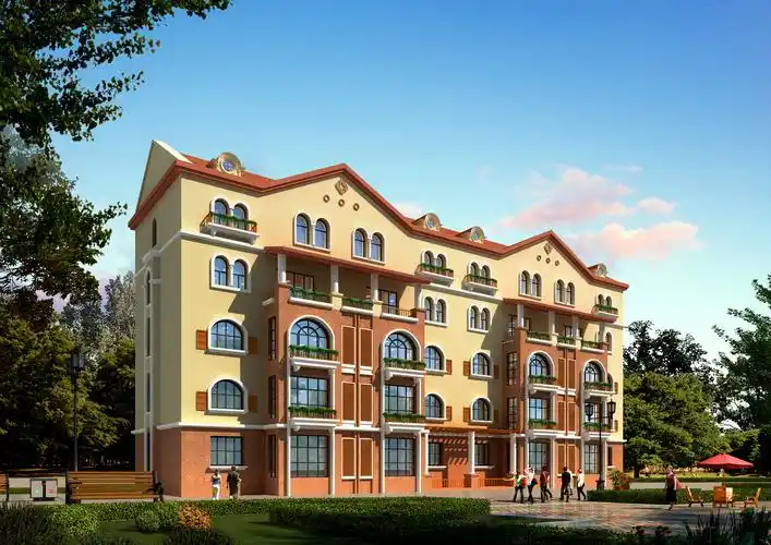 【作品案列】3d66专业室外 丨建筑外立面效果图