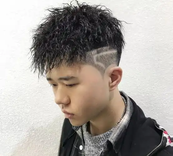 男生锡纸烫最帅图片大全,烫发图片-第2图,发型图片