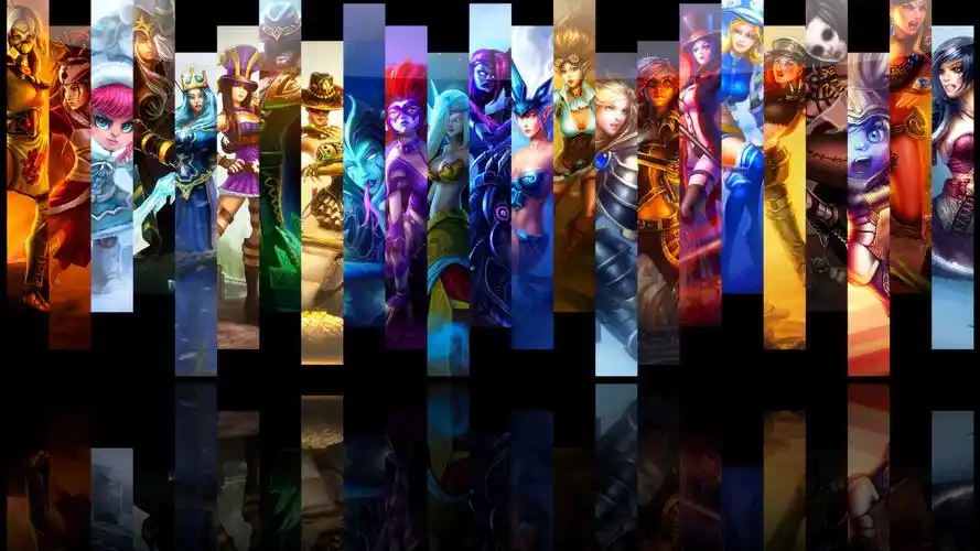 英雄联盟全部英雄壁纸_超炫的好看游戏