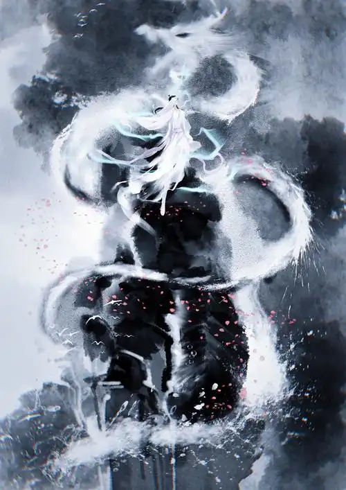 香蜜沉沉烬如霜# 我本就是这九天的应龙. 绘师:377-张壮壮