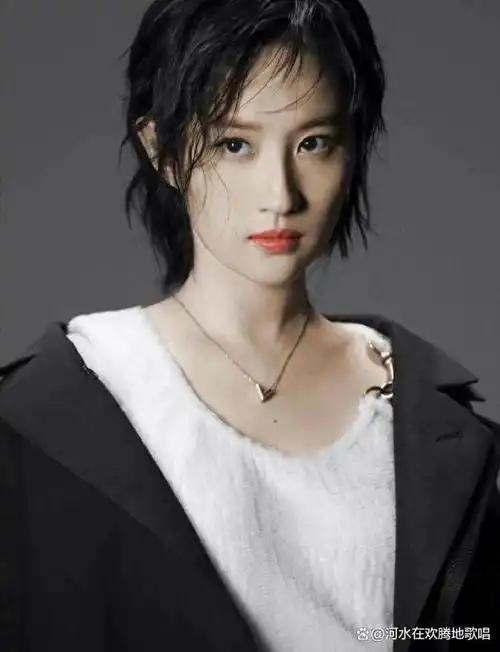 短发的刘亦菲,太帅了,很多粉丝应该都没有见过吧