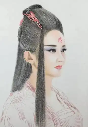 彩铅手绘教程花千骨手绘步骤图太牛逼了多人物话不多说先收藏