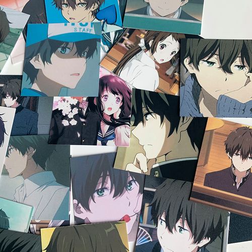 冰菓贴纸手账贴折木奉太郎动漫装饰防水贴纸千反田爱瑠贴免邮