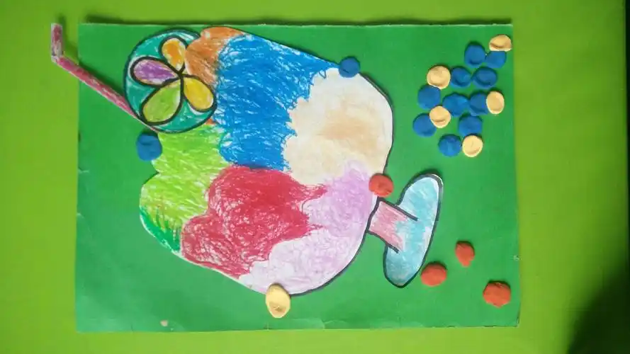 洋洋画室·美羊羊——缤纷果汁吸管画!