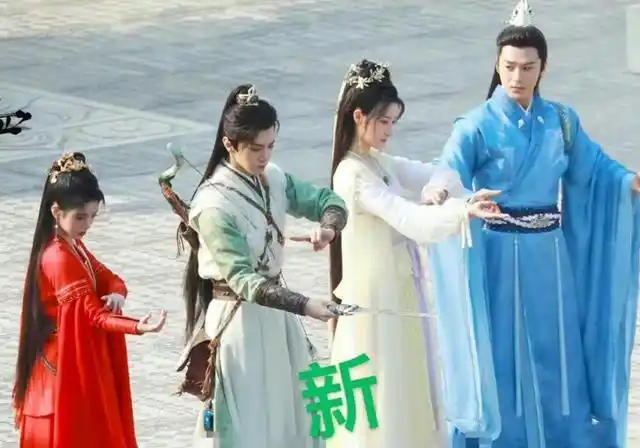 仙剑四紫英梦璃同框茅子俊状态不错鞠婧祎有白衣新造型