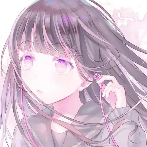 女生手绘头像动漫二次元人物