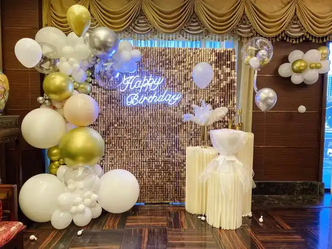 上海生日派对策划布置酒店包厢布置