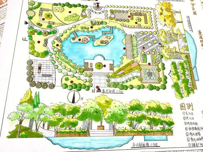 园林景观快题设计