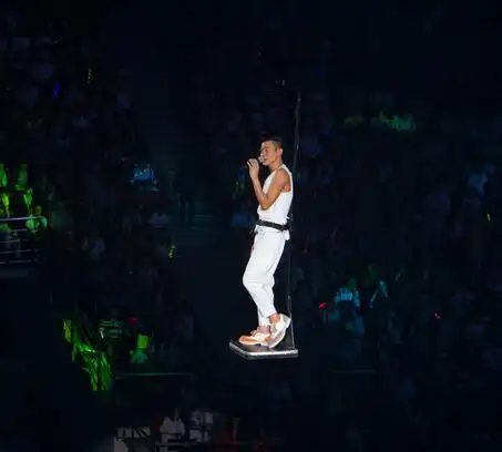 图刘德华2014年演唱会展现天王魅力露腹肌引粉丝尖叫