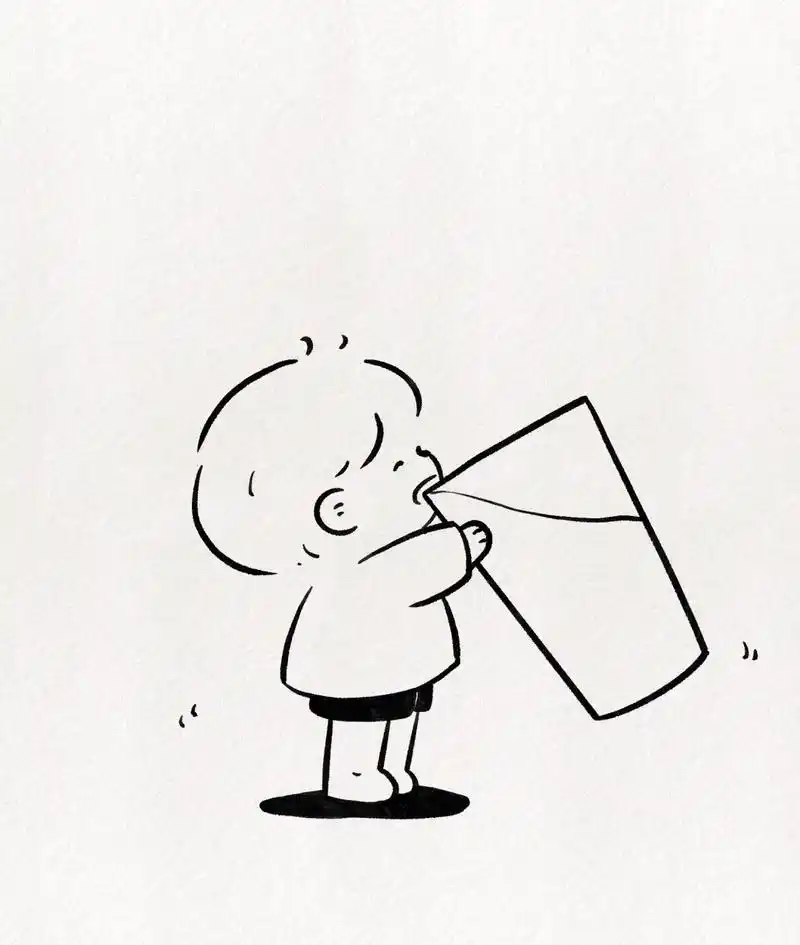 手绘教程:每天都要多喝水 手绘教程:每天都要多喝水!