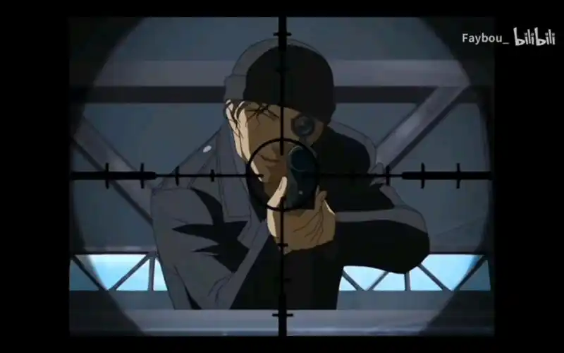 【名柯/个人向/赤井秀一/高燃剪辑】赤井秀一狙击名场面,全程高能!