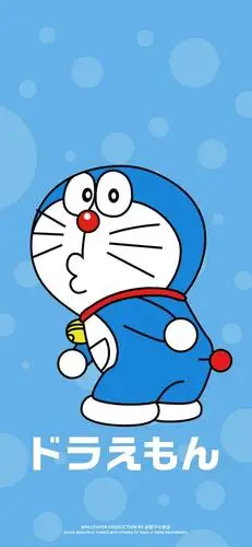 壁纸|可爱蓝胖子(3组)