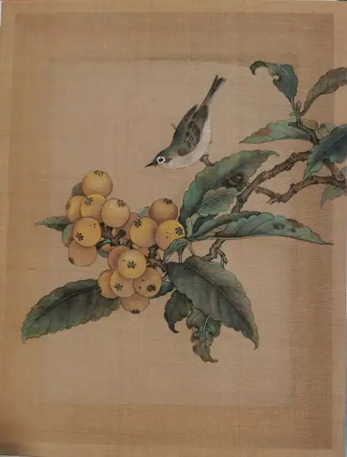 工笔花鸟画步骤图