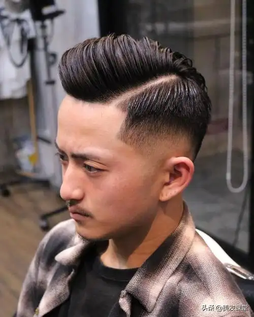 男士油头发型图片(20款男生粗硬发发型) - 赤虎壹号