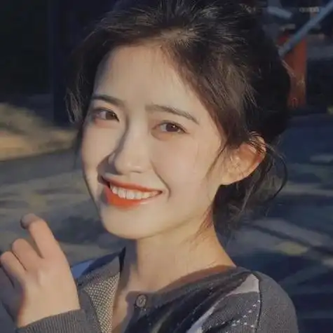 最新爱笑治愈女生头像图片 笑得很治愈的女生头像