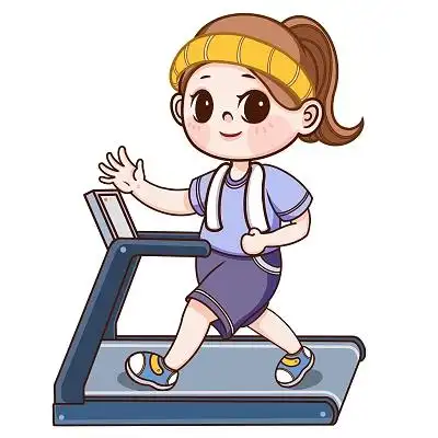 跑步机运动图片