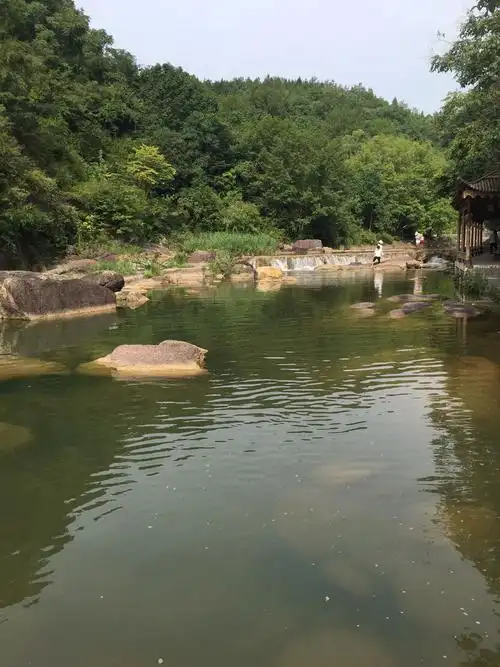 实拍京山美人谷风景.这是我8月份去旅游景点拍的.