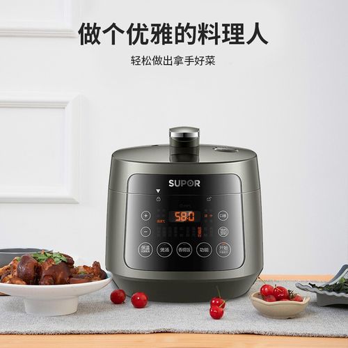 苏泊尔(supor)电压力锅家用迷你高压锅球釜双胆电饭锅无水焗低温烹饪