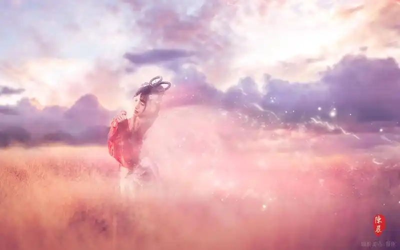 【摄影教学】我的电脑桌面壁纸/古风神仙人像后期调色修图速览