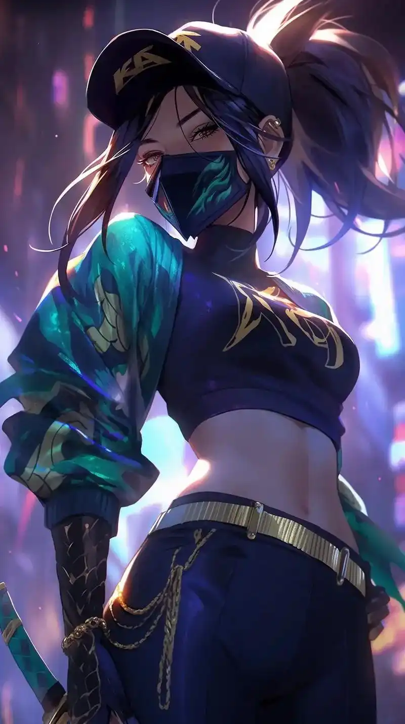 kda女团#手机墙纸 #极品身材 #高清图片 #金铲铲 #御 - 抖音