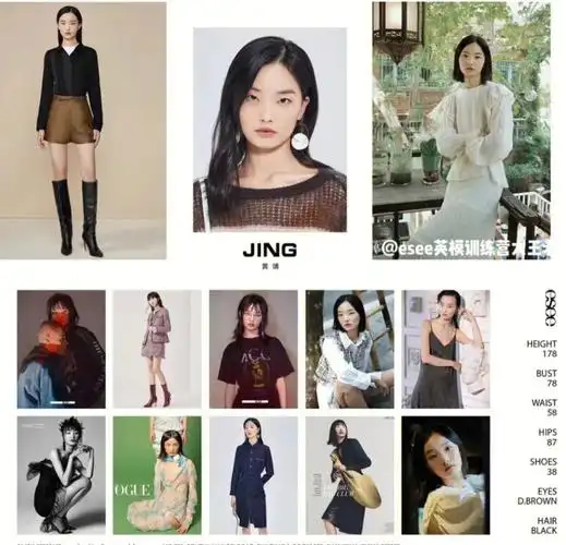 平面模特模卡正确打开方式