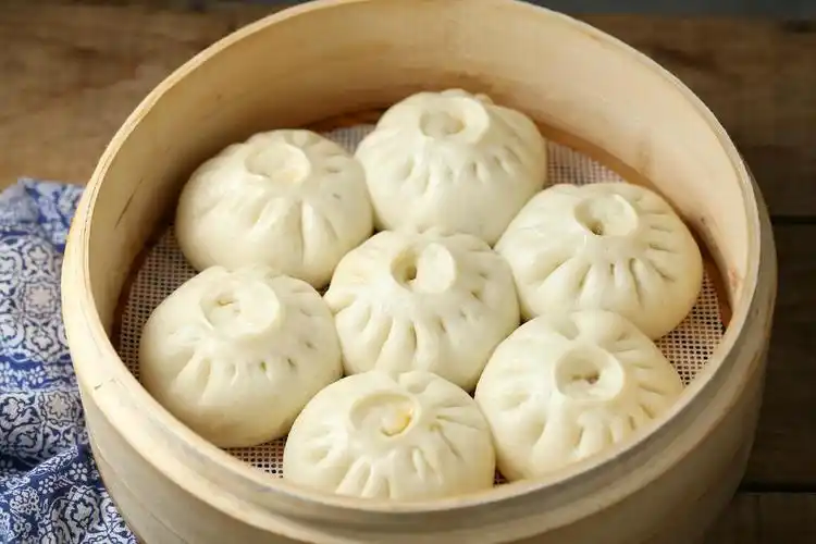 我这大包子蒸的又白又胖,味儿还特鲜,老公一顿吃一屉,太吓人了|包子|